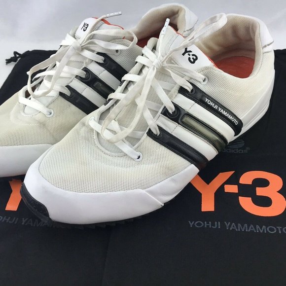 Yohji Yamamoto Adidas Y-3 Mens 10 LEATHER Sneaker - Picture 4 of 8